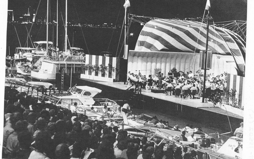 Stage With Boats