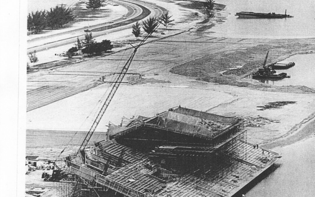 Stadium Being Built – 11-16-1953