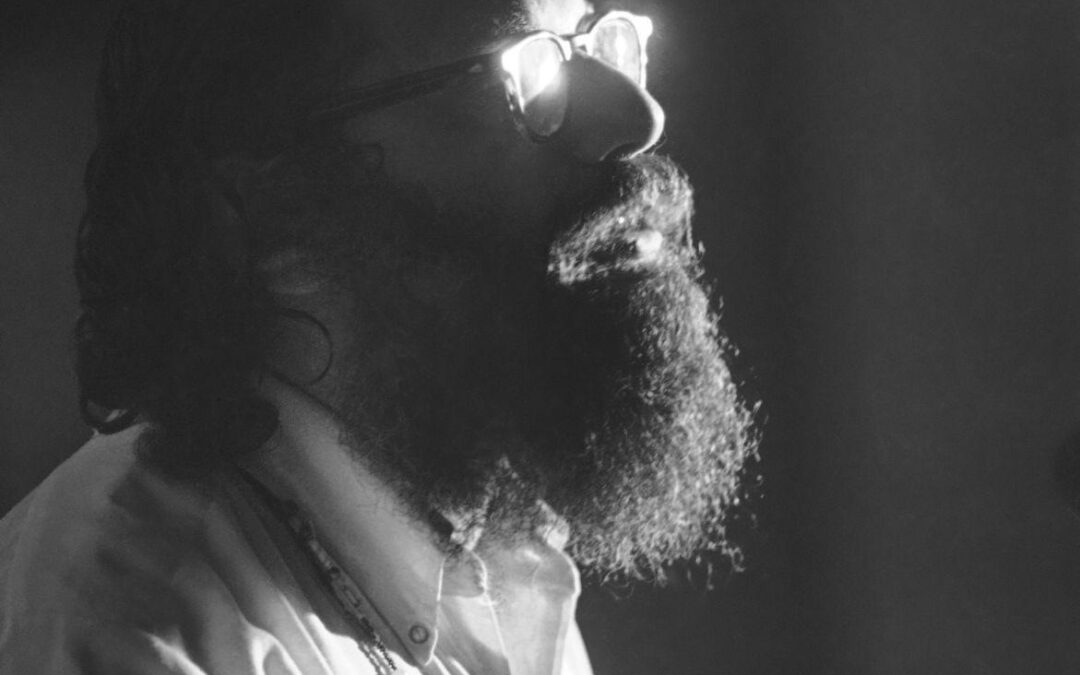 Allen Ginsberg at Marine Stadium, January 3, 1970