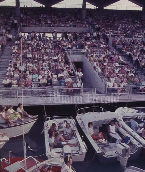 Boats at the Stadium