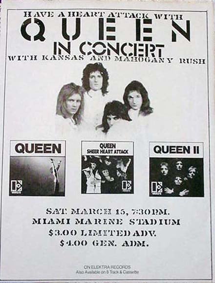 Queen at Marine Stadium