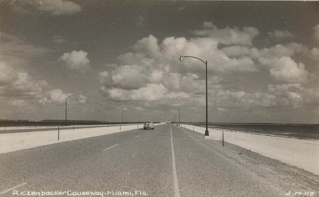 Rickenbacker Causeway, 1947